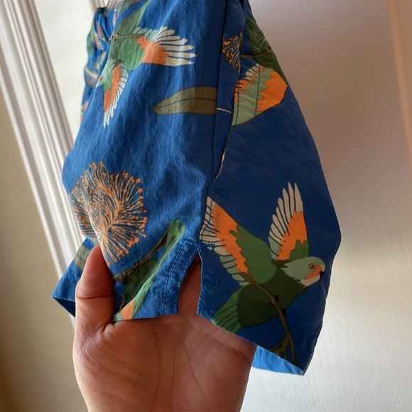 Patagonia - Blue printed summer shorts - Picture 7 of 7
